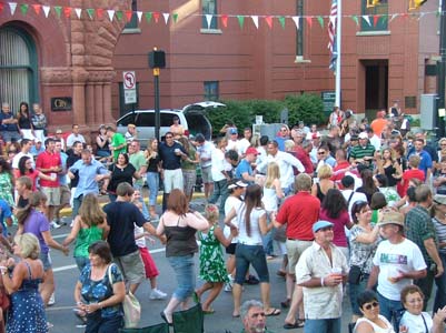 Scene from the West Virginia Italian Heritage Festival